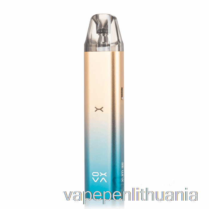 Oxva Xlim Se 25w Pod System Green Gold Vape Skystis